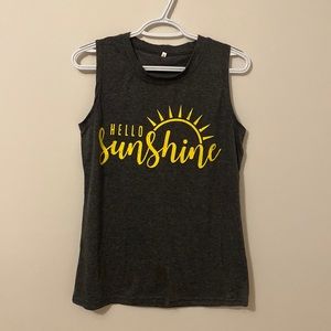 Womens Tank Top - Hello Sunshine π